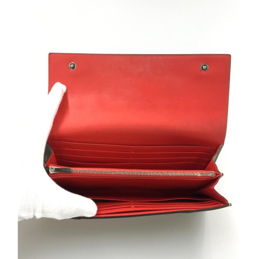 CELINE / 長財布/--/RED/無地/レディース セリーヌ 長財布 レディース CELINE 中古 : Rehello by BOOKOFF - 通販