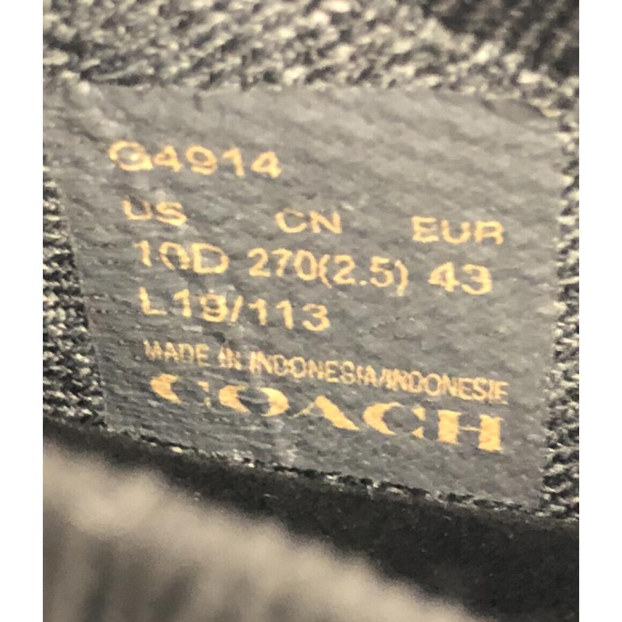美品 コーチ ローカットスニーカー ソックススニーカー メンズ US 10D 美品 コーチ ローカットスニーカー ソックススニーカー G4914 メンズ