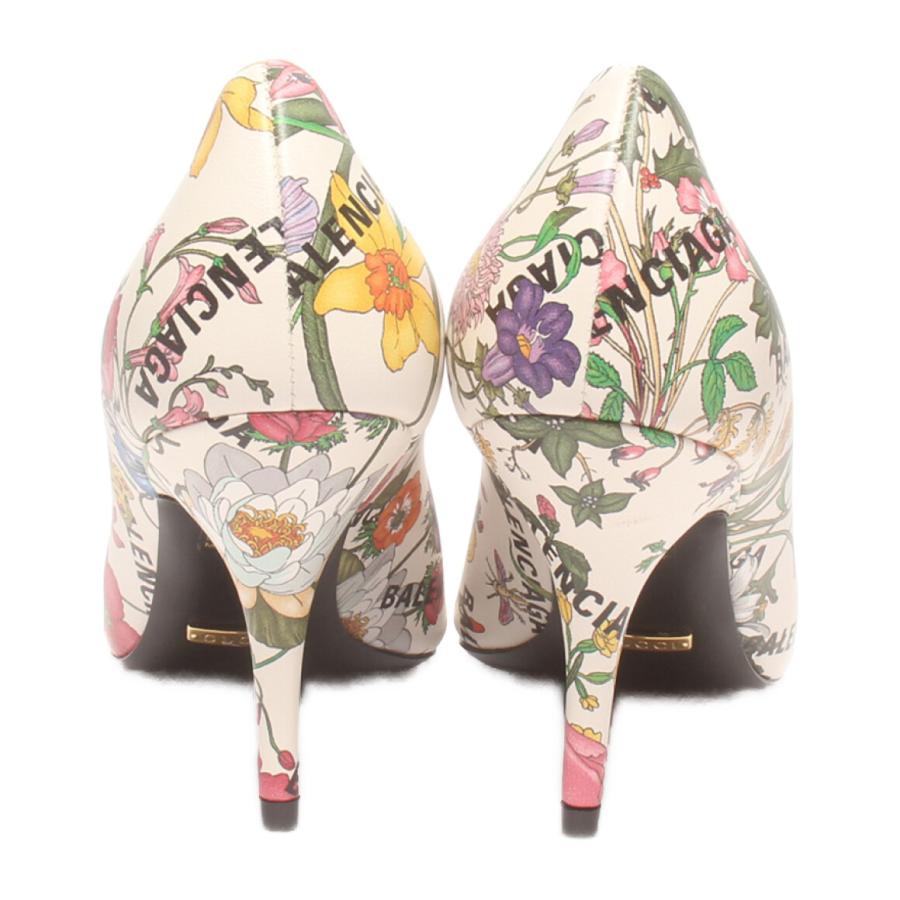 GUCCI 花柄刺繍 パンツ センタープレス GUCCI グッチ 花柄 ポピープリント シルク ショートパンツ SIZE