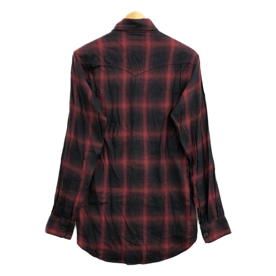 サンローランパリ フランネルチェックシャツ メンズ SIZE XS (XS サンローランパリ フランネルチェックシャツ メンズ SIZE XS (XS
