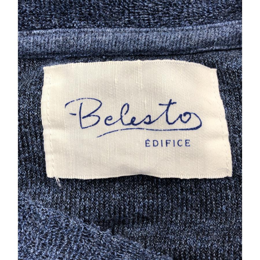 美品 エディフィス パイル地半袖Tシャツ Belesto メンズ SIZE 44 (S 