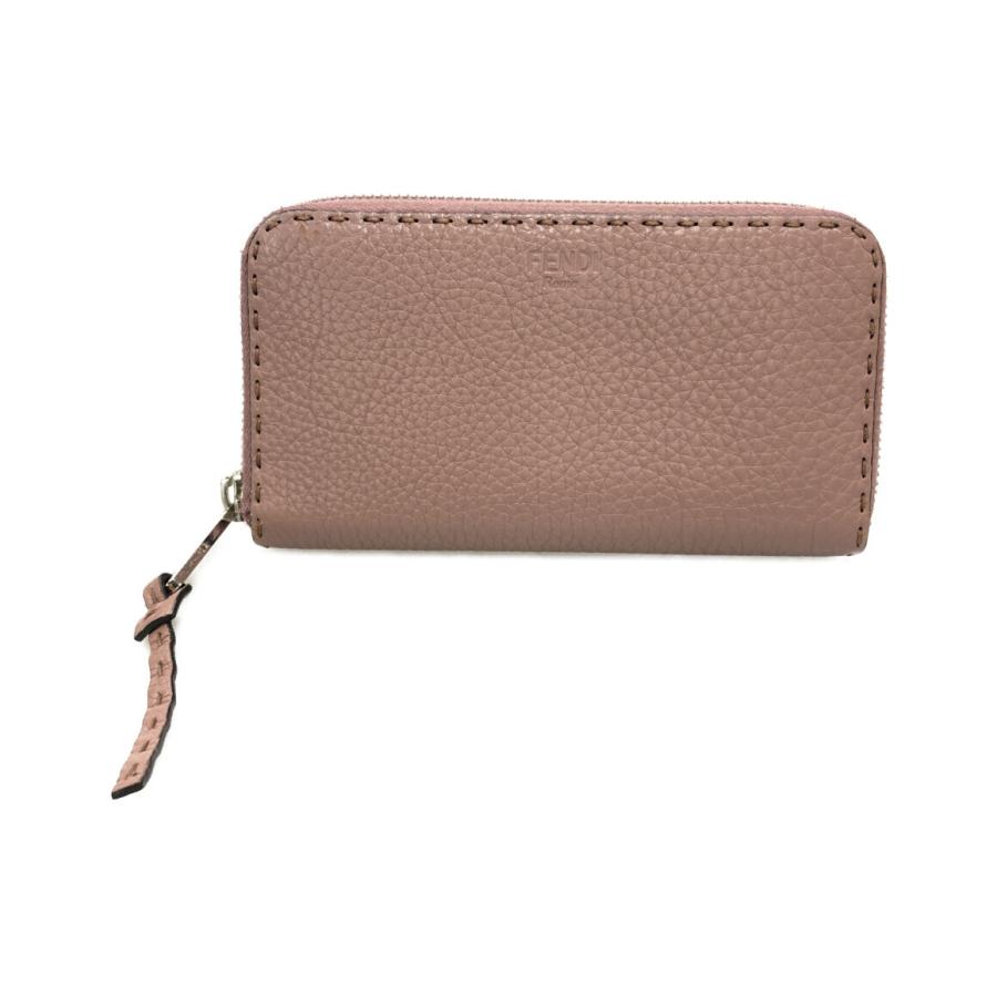 フェンディ ラウンドファスナー長財布 レディース FENDI 中古  