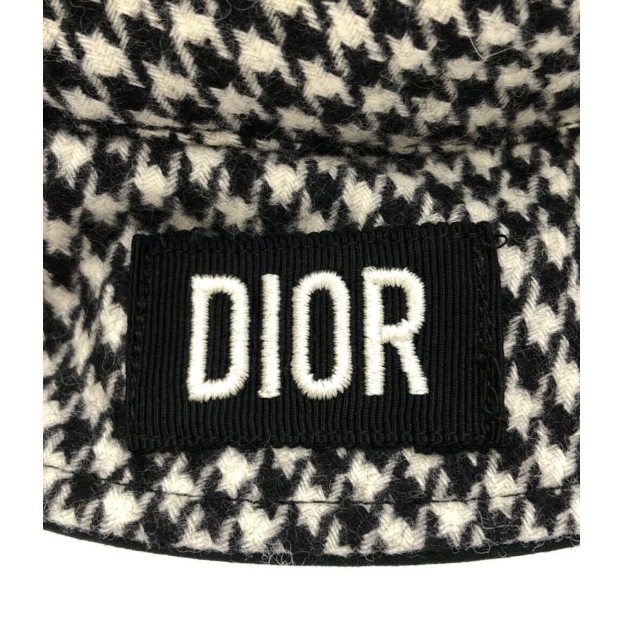 クリスチャンディオール バケットハット 千鳥柄 レディース SIZE T3 