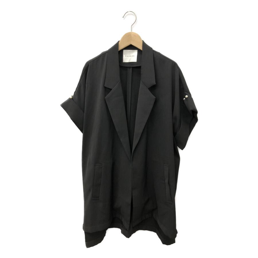 半袖ジャケットベスト 袖パールボタン レディース SIZE 38 (S) GALENA 