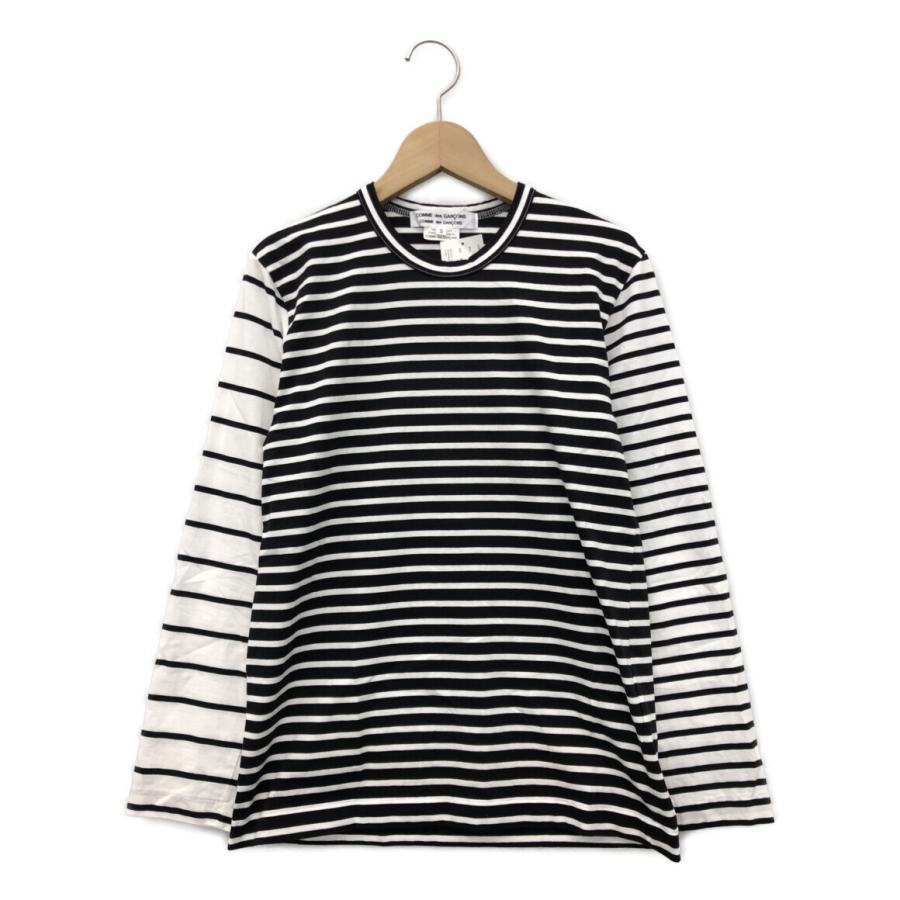 美品 コムデギャルソン 長袖ボーダーTシャツ RL-T001 レディース