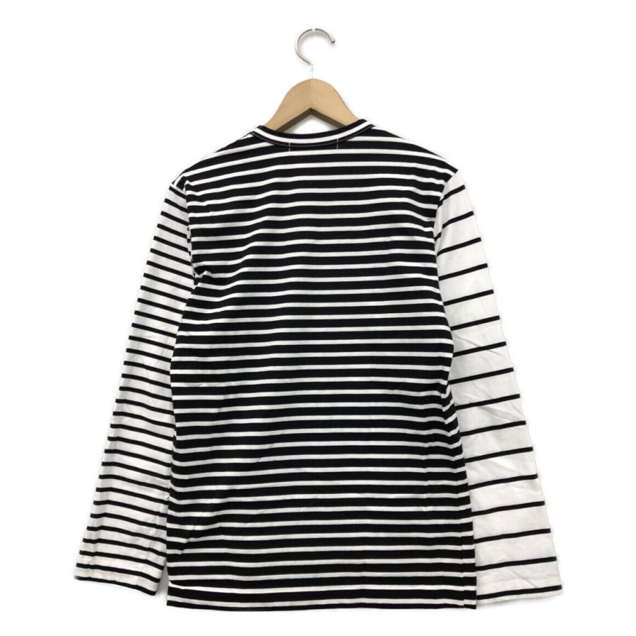 PLAY COMME des GARÇONS ボーダー ロンT 長袖　S 白 黒 楽天市場】【COMME des GARCONS】コムデギャルソン PLAY プレイ