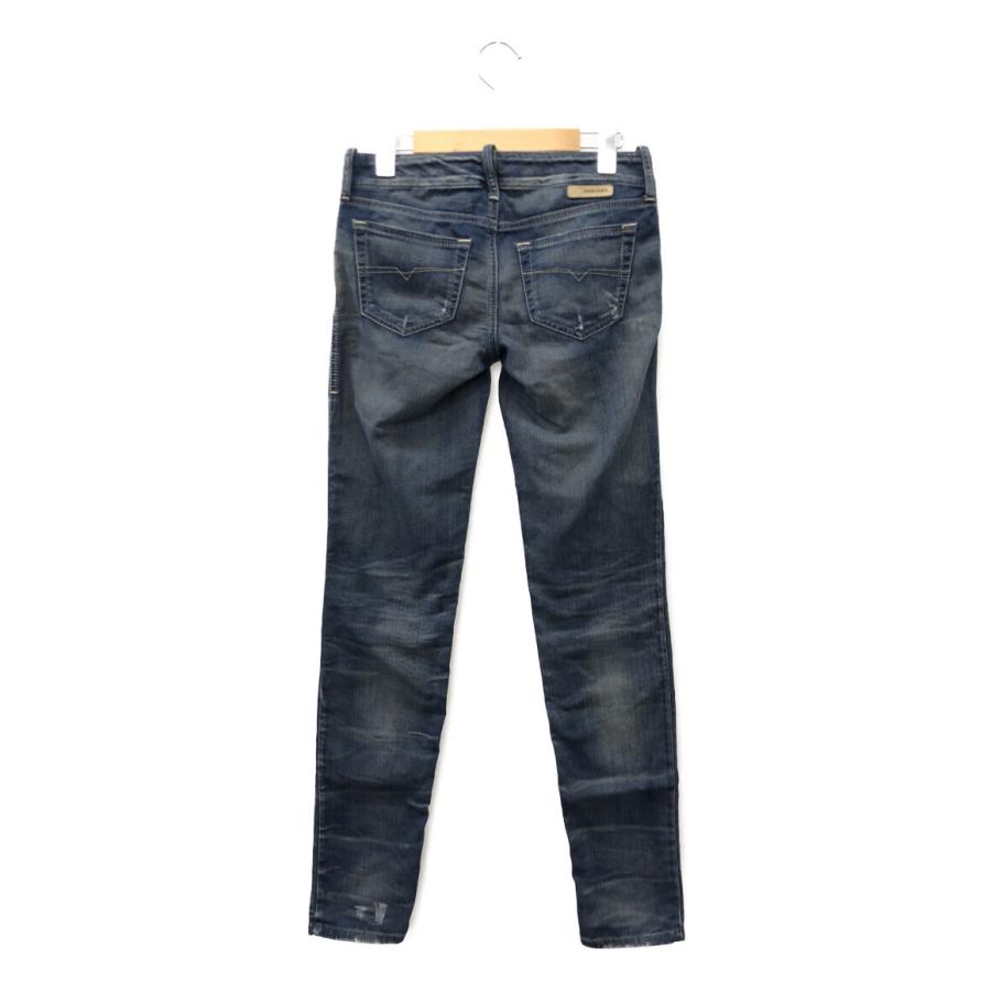 DIESEL ディーゼル SOOZY セミフレア ダメージデニムパンツ W27
