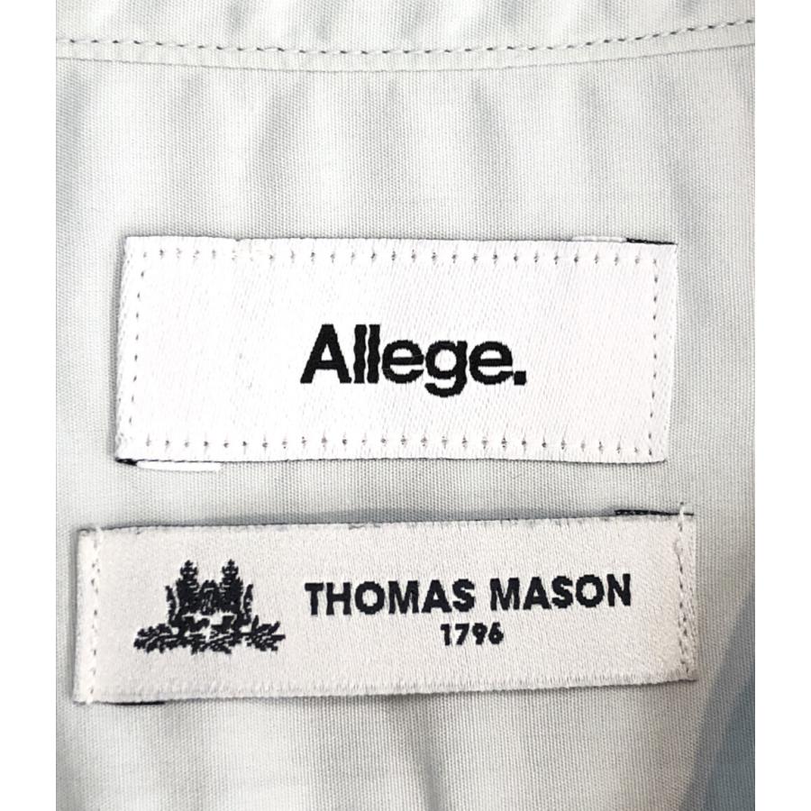 美品 アレッジ ダブルポッケトギャザーシャツ メンズ SIZE 3 (L) ALLEGE 中古