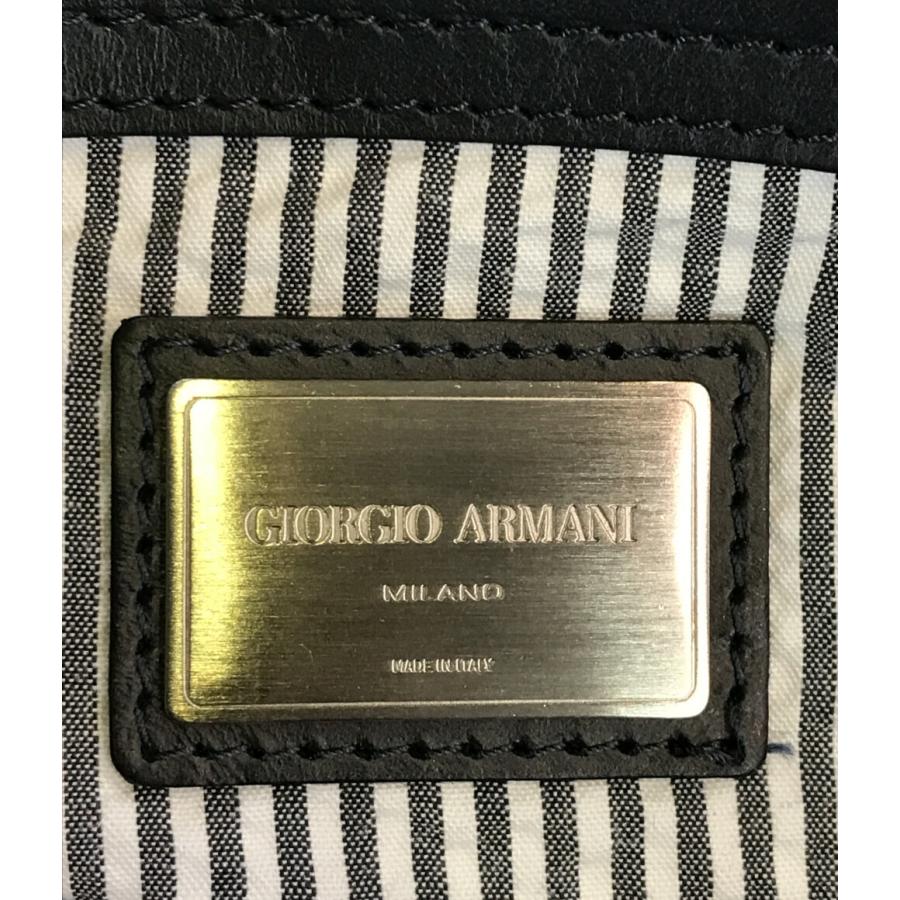 GIORGIO ARMANIメンズハンドバッグ　ショルダーバッグ　2way 送料・代引手数料無料】◇【中古良品】 ジョルジオ アルマーニ