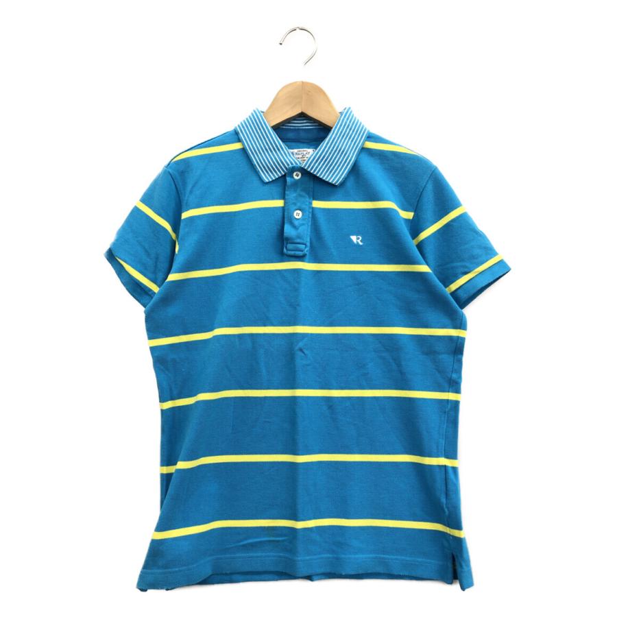 リプレイ 半袖ボーダーポロシャツ メンズ SIZE S (S) Replay 中古 