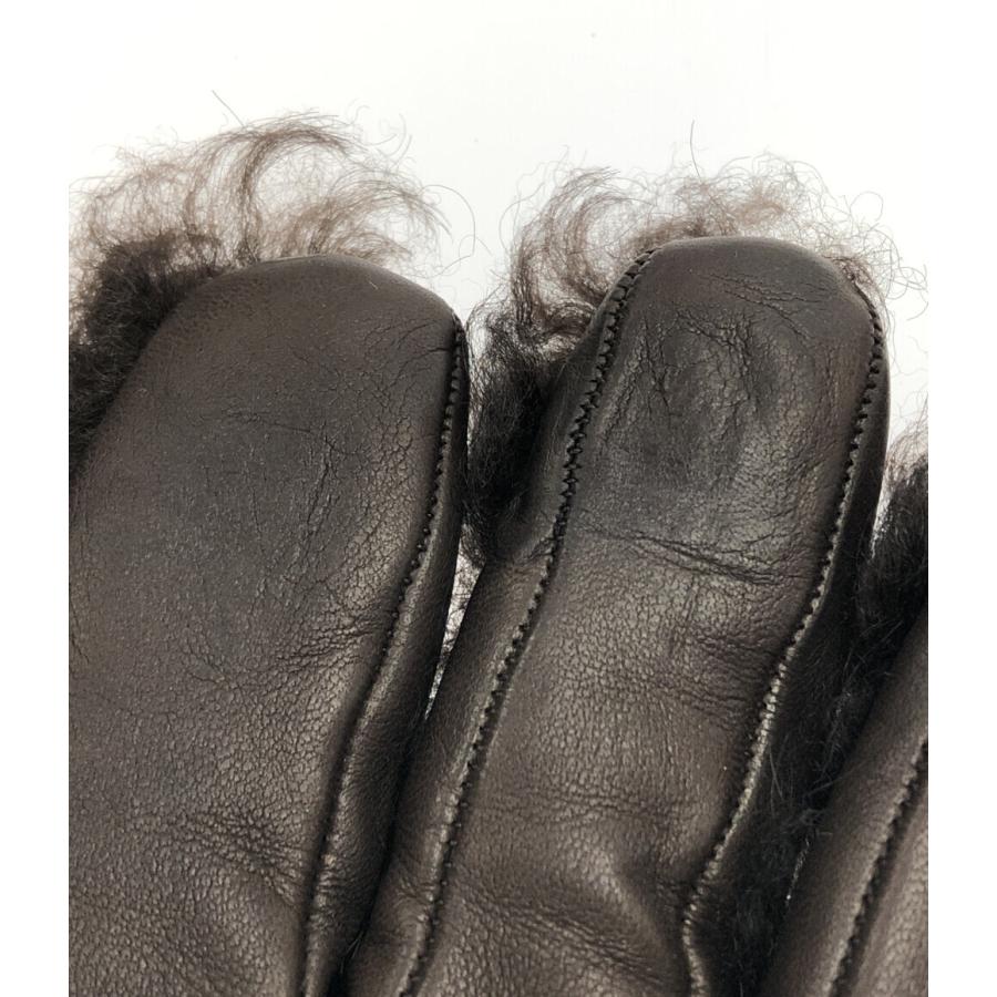 ボッテガベネタ ボアレザーグローブ レディース SIZE 8 1/2 S (S