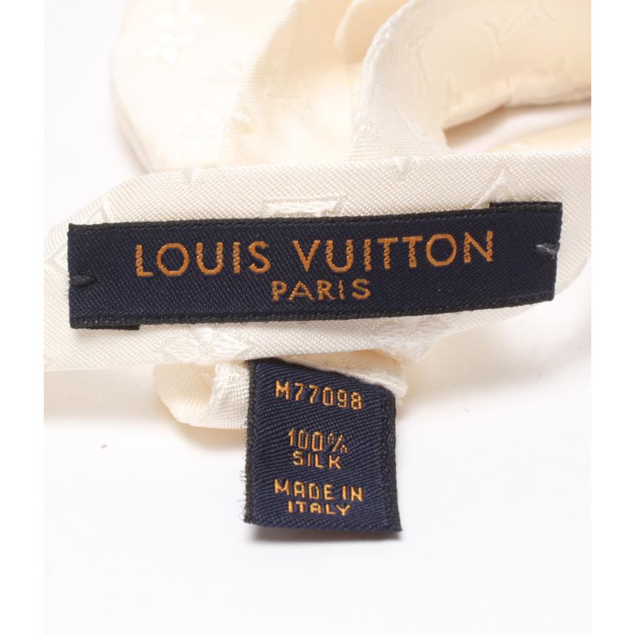美品 ルイヴィトン 蝶ネクタイ シルク100％ ヌーパピヨン M77098