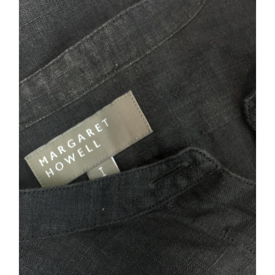マーガレットハウエル バンドカラーシャツ リネン レディース SIZE 1
