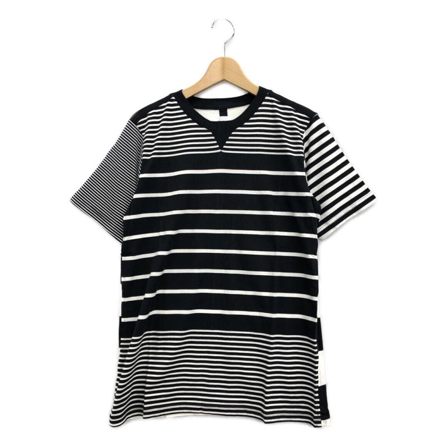 美品 タカヒロミヤシタザソロイスト 半袖ボーダーTシャツ メンズ SIZE 