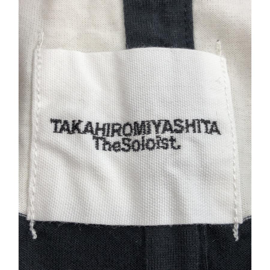 美品 タカヒロミヤシタザソロイスト 半袖ボーダーTシャツ メンズ SIZE 