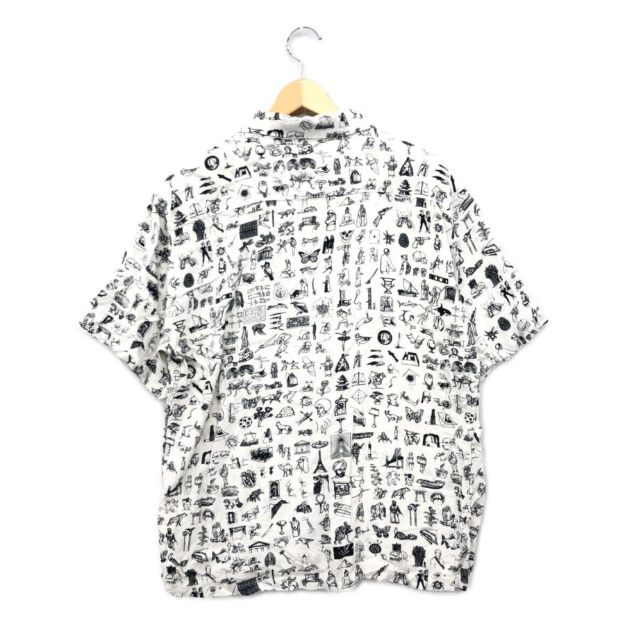 Fucking Awesome 総柄 メッシュ 半袖シャツ XL ファッキンオーサム 総柄半袖シャツ メンズ SIZE X-LARGE (XL以上