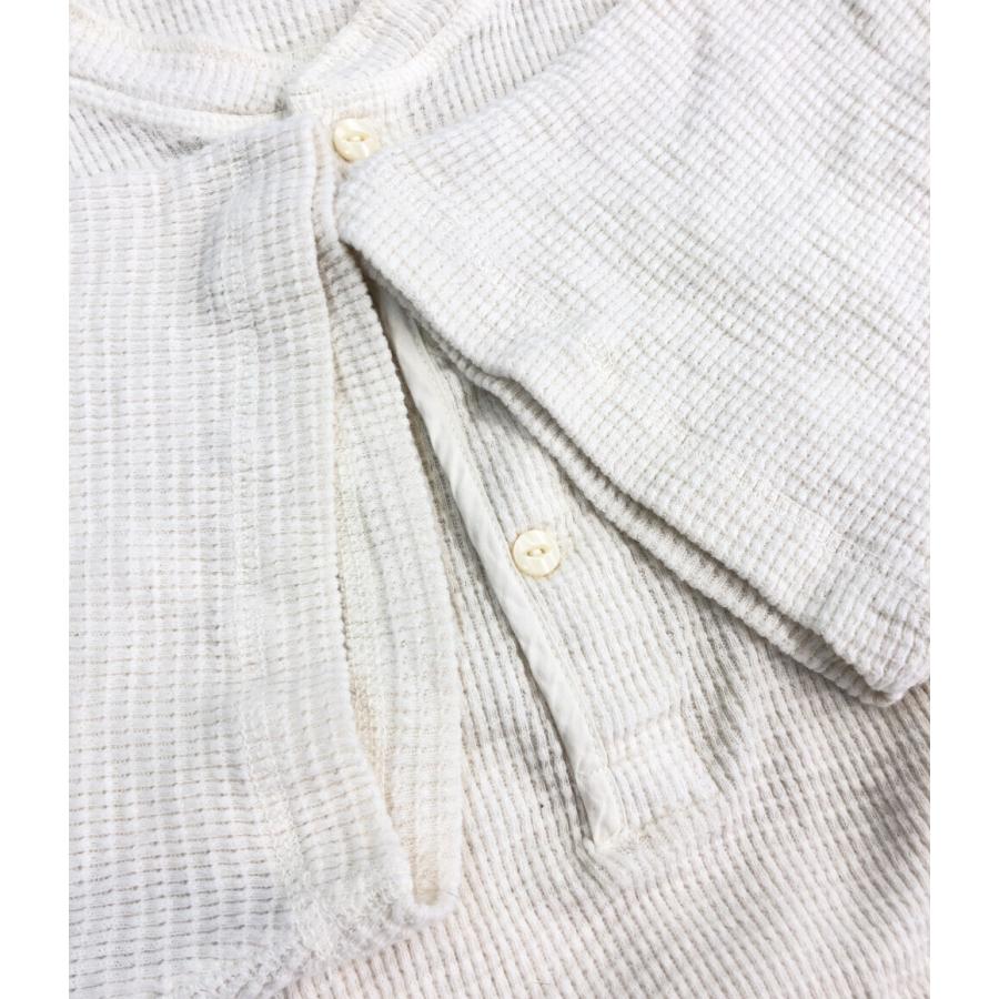 ダブルアールエル サーマルヘンリーネックカットソー メンズ