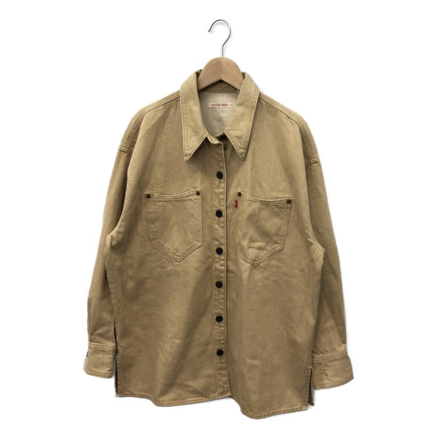 美品 リーバイスレッド デニムシャツジャケット レディース SIZE S (S