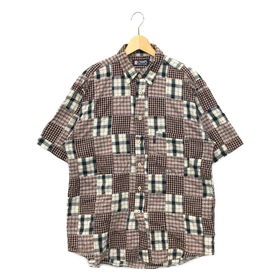 Ralph Lauren パッチワークシャツ　XLサイズ クラシック フィット パッチワーク ワークシャツ | ラルフ