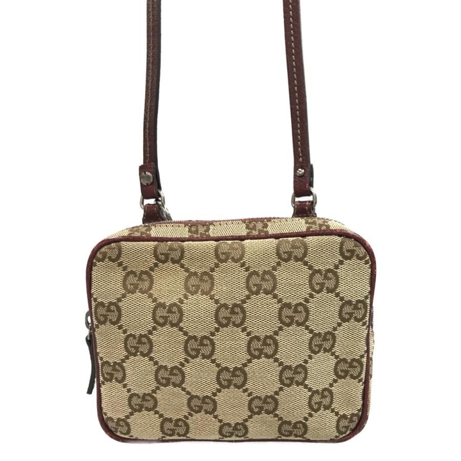 グッチ ミニショルダーバッグ 斜め掛け 120975 1956 GGキャンバス