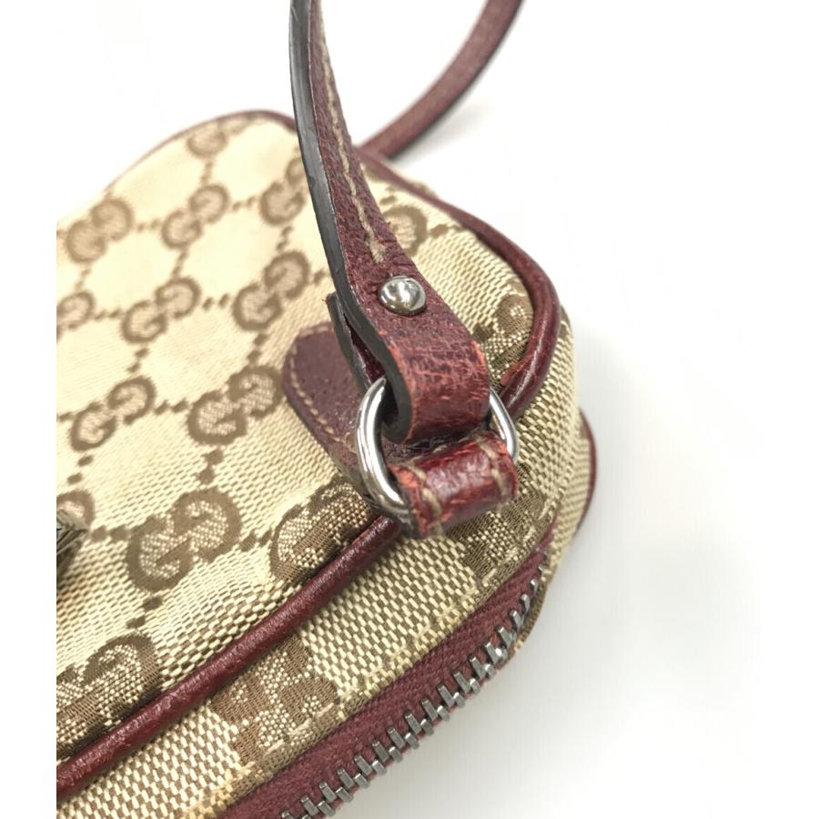 【中古】 no　now/ＣＤ/FJ-46 グッチ ミニショルダーバッグ 斜め掛け 120975 1956 GG