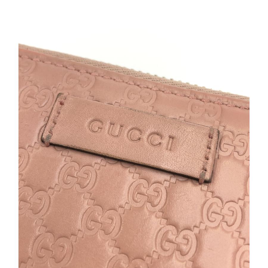 GUCCI GG 長財布 ラウンド グッチ ラウンドファスナー長財布 449391・2149 マイクログッチシマ