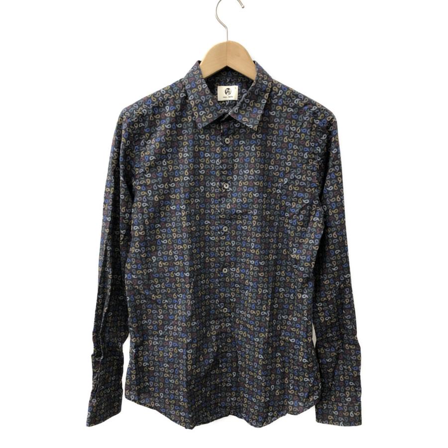 【現行品】Paul Smith ポールスミス　長袖シャツ　ペイズリー総柄　L ポールスミス 長袖シャツ ペイズリー柄 PY-YC-56606 メンズ SIZE