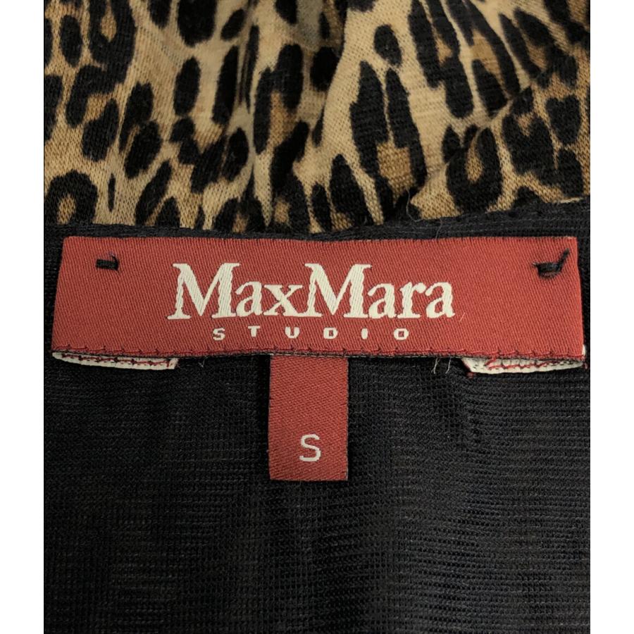 レオパード柄 カシュクールワンピース レディース SIZE S (S) MAX MARA 