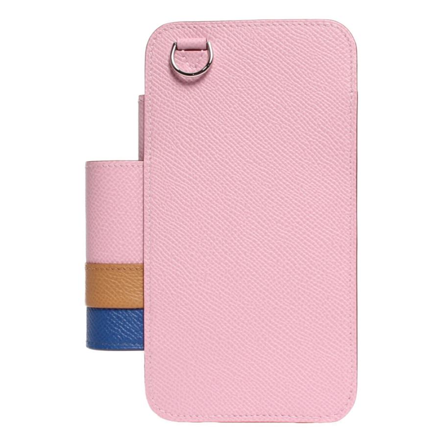 美品 エルメス スマートフォンケース スマホケース U刻印 シルバー金具 
