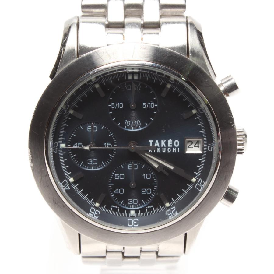 タケオキクチ 腕時計 クオーツ ブルー Tk44 メンズ Takeo Kikuchi 中古 Aol Hugall Fashion ハグオール 通販 Yahoo ショッピング