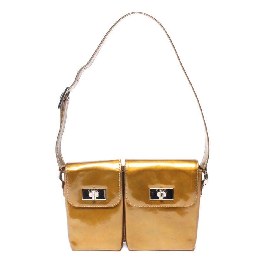 GUCCI グッチ ショルダーバッグ エナメル 001・1817・1675 GUCCI グッチ ショルダーバッグ エナメル 001・1817・1675