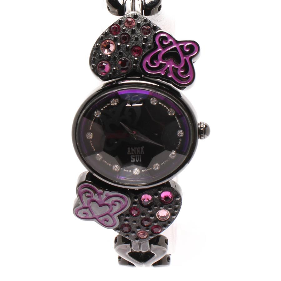 アナスイ 腕時計 クオーツ ブラック レディース Anna Sui 中古 Aol0005846 Hugall Fashion ハグオール 通販 Yahoo ショッピング