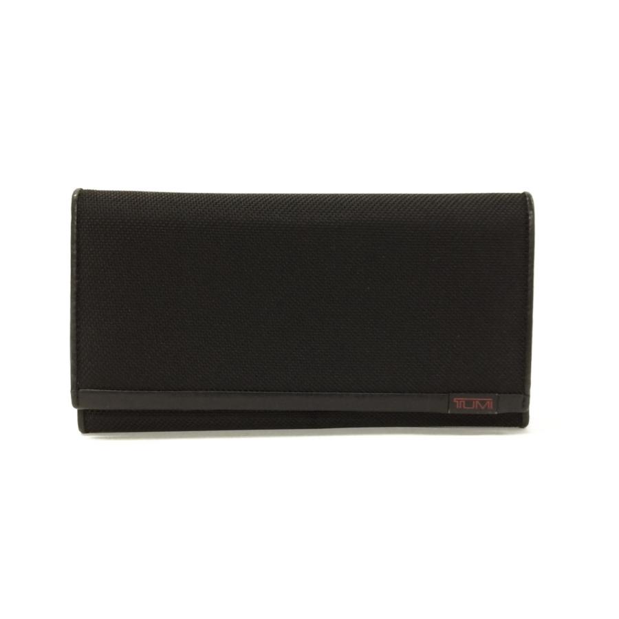 トゥミ 二つ折り長財布 メンズ TUMI 中古 :aol0009682:rehello by