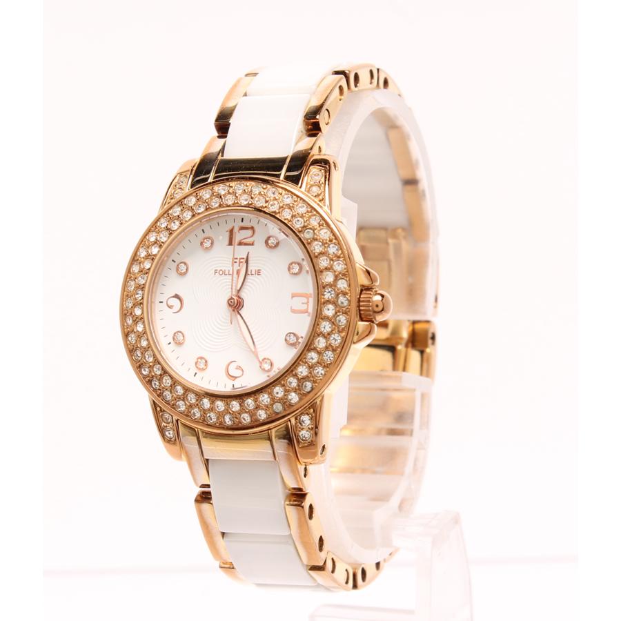 Folli Follie フォリフォリ 腕時計 クオーツ ホワイト WF0B048BSS-XX  