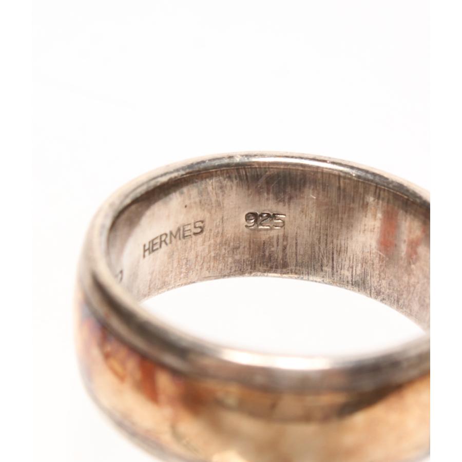 エルメス リング K18 Sv925 Hロゴ メンズ Size 17号 リング Hermes 中古 Aol Hugall Fashion ハグオール 通販 Yahoo ショッピング