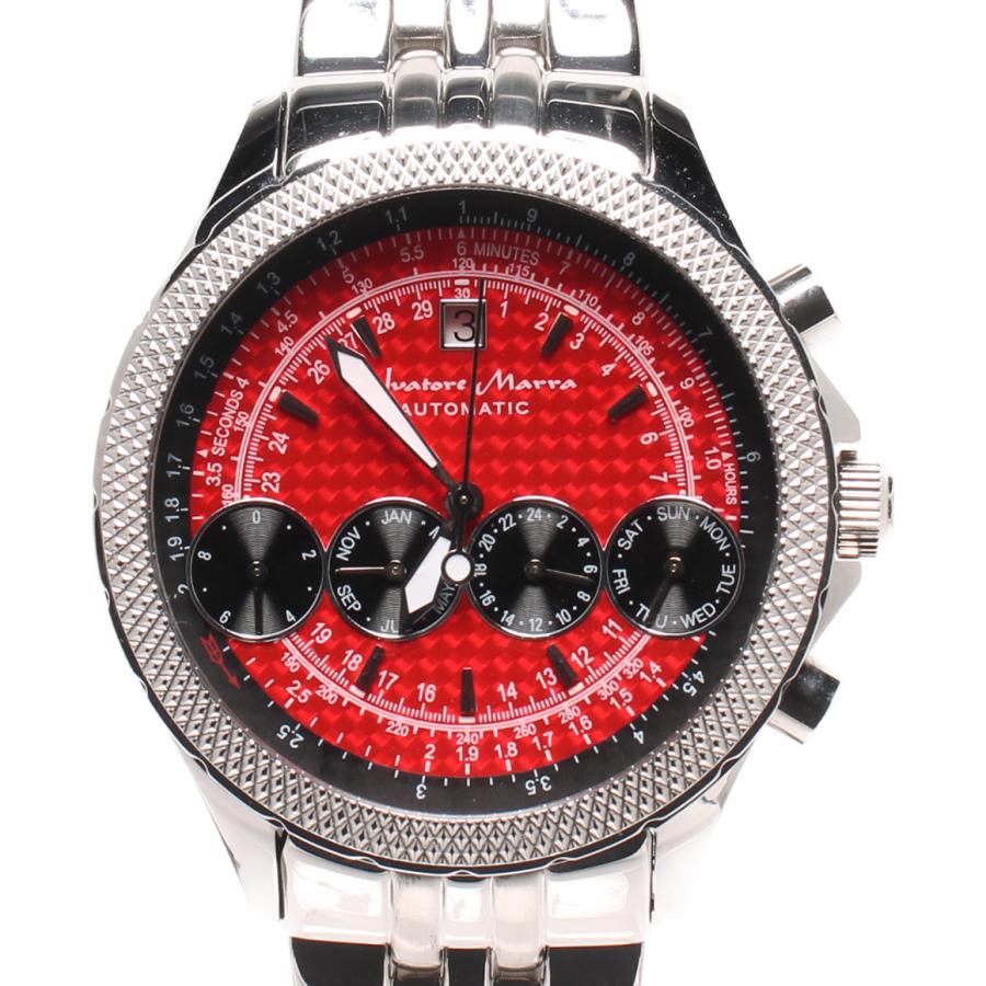 サルバトーレマーラ 腕時計 自動巻き レッド SM-10112 メンズ Salvatore Marra 中古 :aol0015059:hugall  fashion ハグオール - 通販 - Yahoo!ショッピング