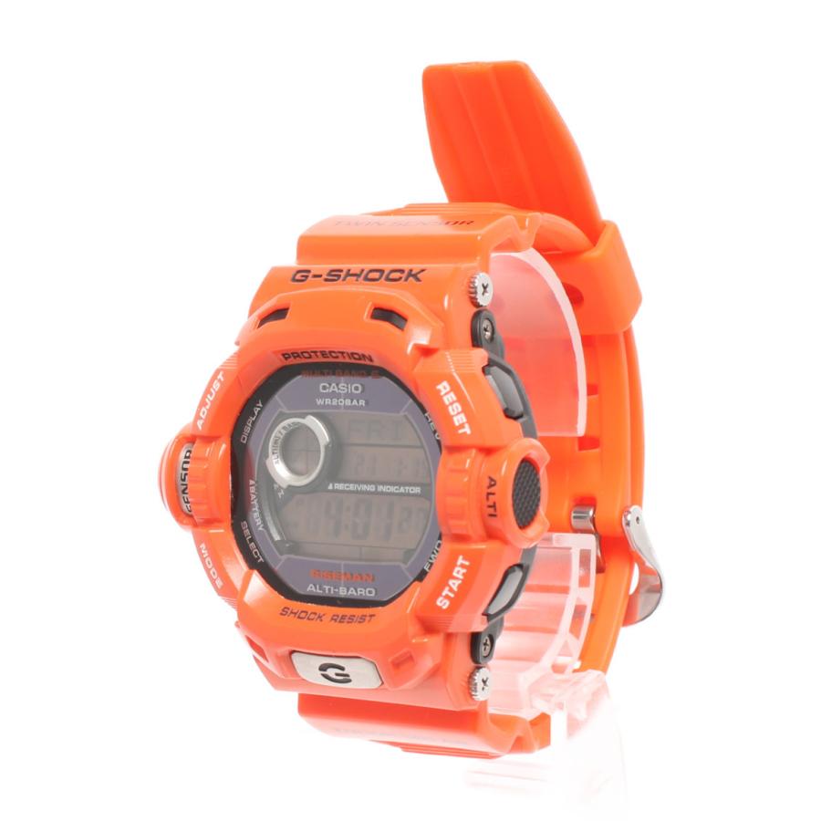 カシオ 腕時計 Men in Rescue Orange G-SHOCK ソーラー GW-9200RJ メンズ CASIO 中古｜hugall｜02