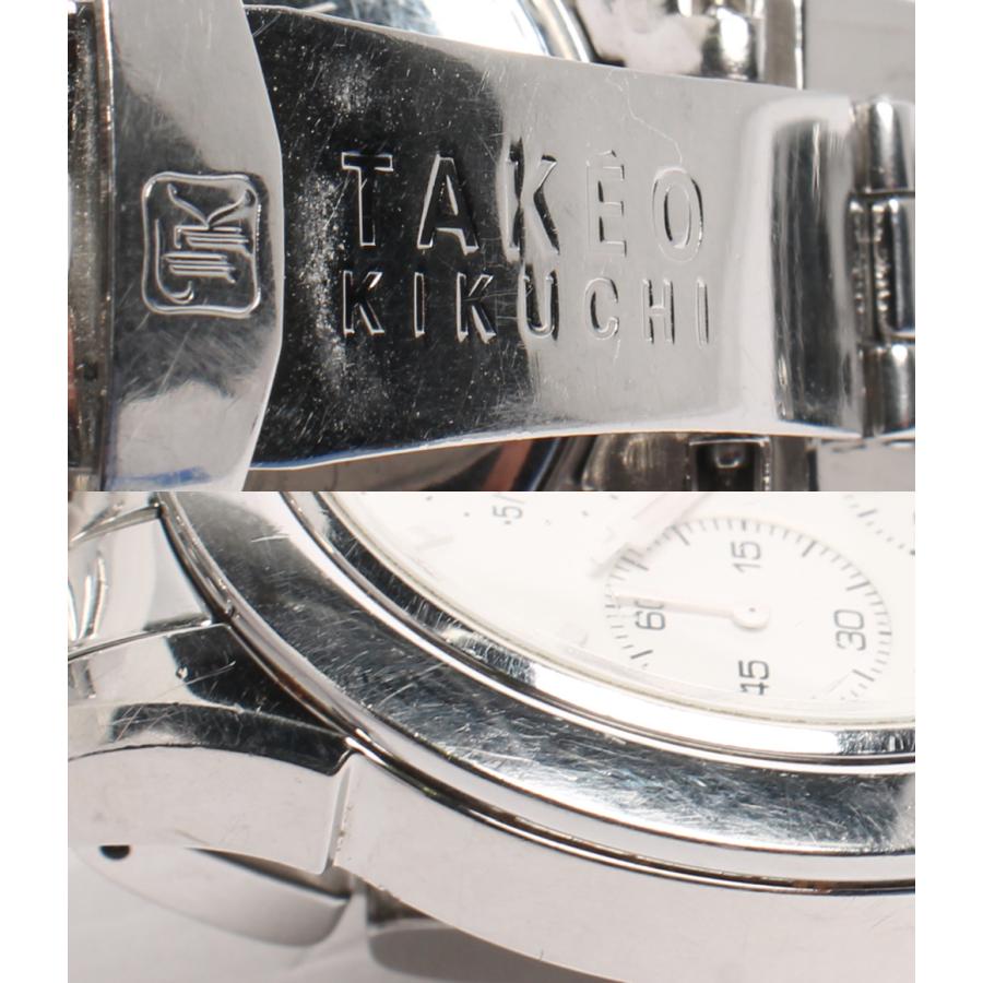 TAKEO KIKUCHI タケオキクチ 腕時計 クオーツ ホワイト TK-2036 TAKEO KIKUCHI タケオキクチ 腕時計 クオーツ ホワイト TK-2036