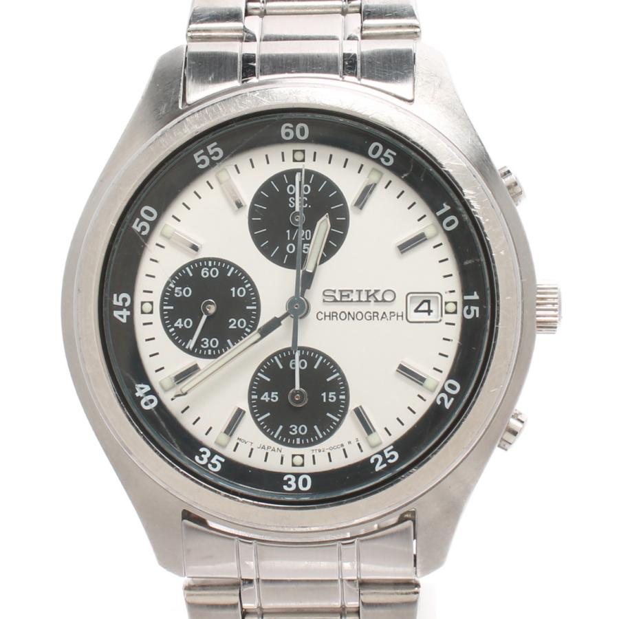 セイコー 腕時計 クオーツ ホワイト 7T92-0CC0 メンズ SEIKO 中古 :aol0019297:rehello by BOOKOFF -  通販 - Yahoo!ショッピング