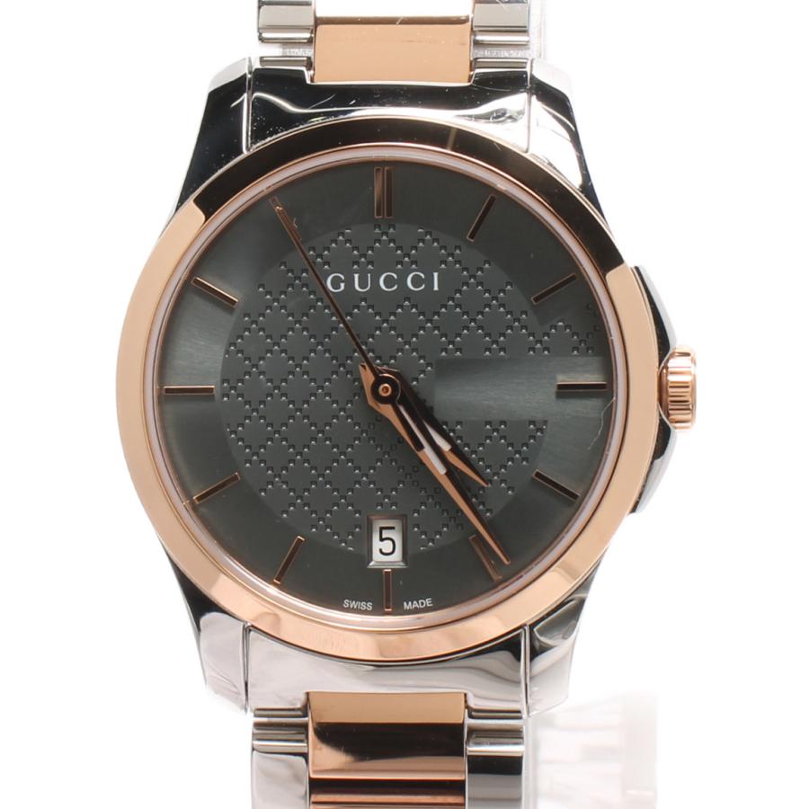 グッチ 腕時計 Gタイムレス クオーツ シルバー 126.5 レディース GUCCI 中古 :aol0021823:rehello by