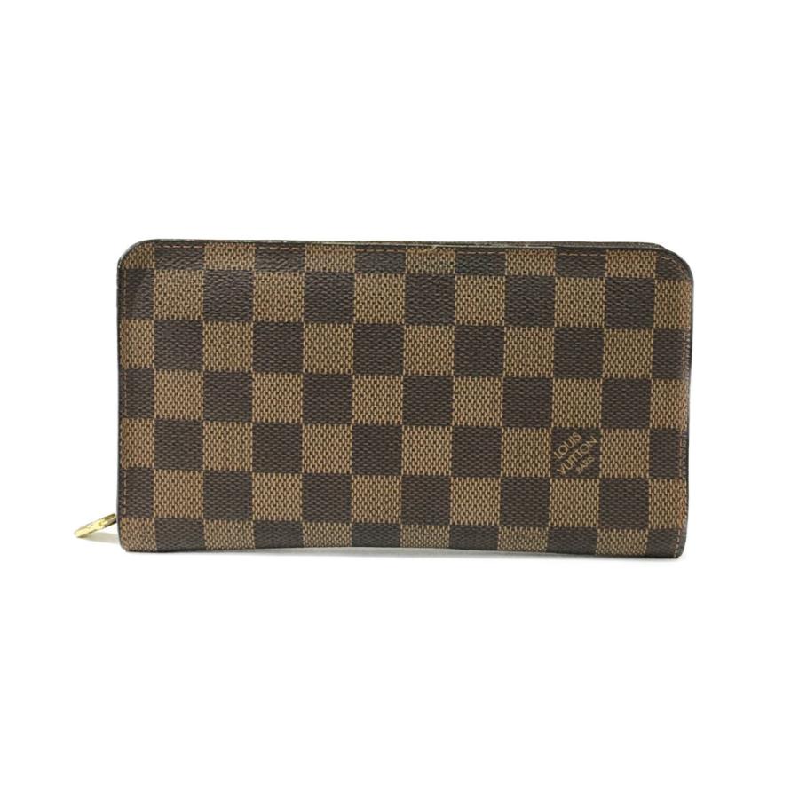 ルイヴィトン ラウンドファスナー長財布 ポルトモネジップ ダミエ N メンズ Louis Vuitton 中古 Aol Hugall Fashion ハグオール 通販 Yahoo ショッピング
