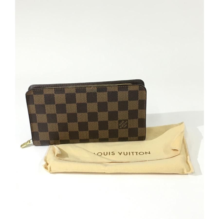 ルイヴィトン ラウンドファスナー長財布 ポルトモネジップ ダミエ N メンズ Louis Vuitton 中古 Aol Hugall Fashion ハグオール 通販 Yahoo ショッピング