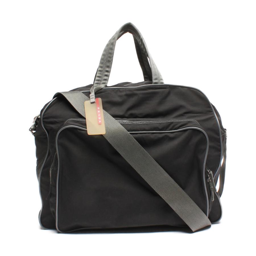 プラダ ボストンバッグ 4V0370 メンズ PRADA 中古 :aol0025570:rehello