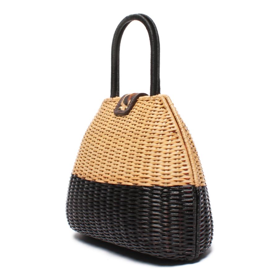 ロルナ 2way かごバッグ バイカラー ハラコ レオパード レディース Lorna 中古 Aol Hugall Fashion ハグオール 通販 Yahoo ショッピング