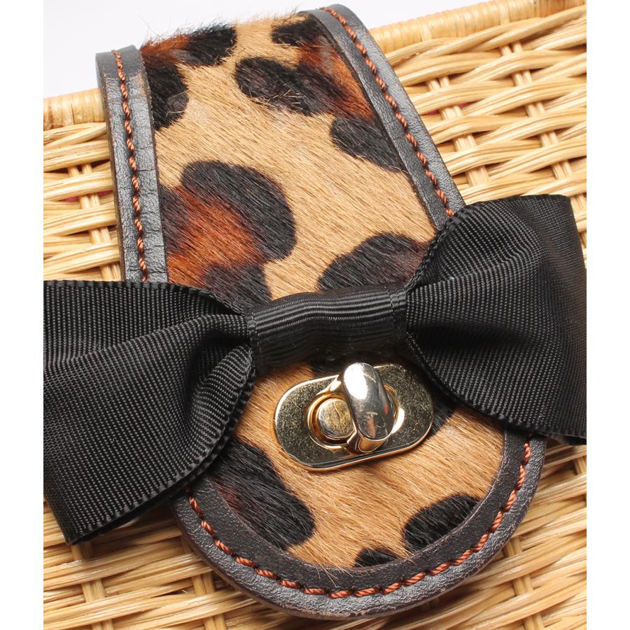 ロルナ 2way かごバッグ バイカラー ハラコ レオパード レディース Lorna 中古 Aol Hugall Fashion ハグオール 通販 Yahoo ショッピング