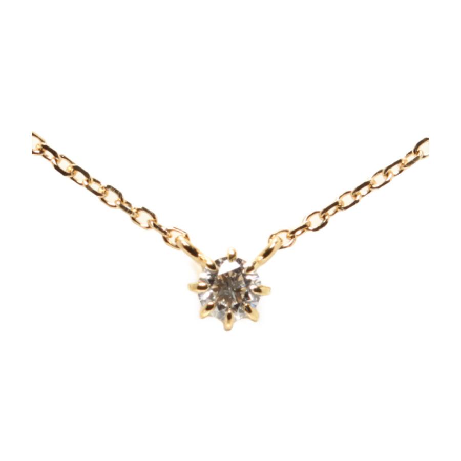 美品 エテ ネックレス K18 ダイヤ0 07ct レディース Ete 中古 Aol Hugall Fashion ハグオール 通販 Yahoo ショッピング