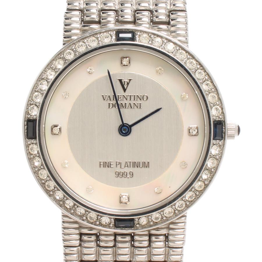 新品 ヴァレンチノドマーニ ダイヤベゼル スクエア レディース 腕時計