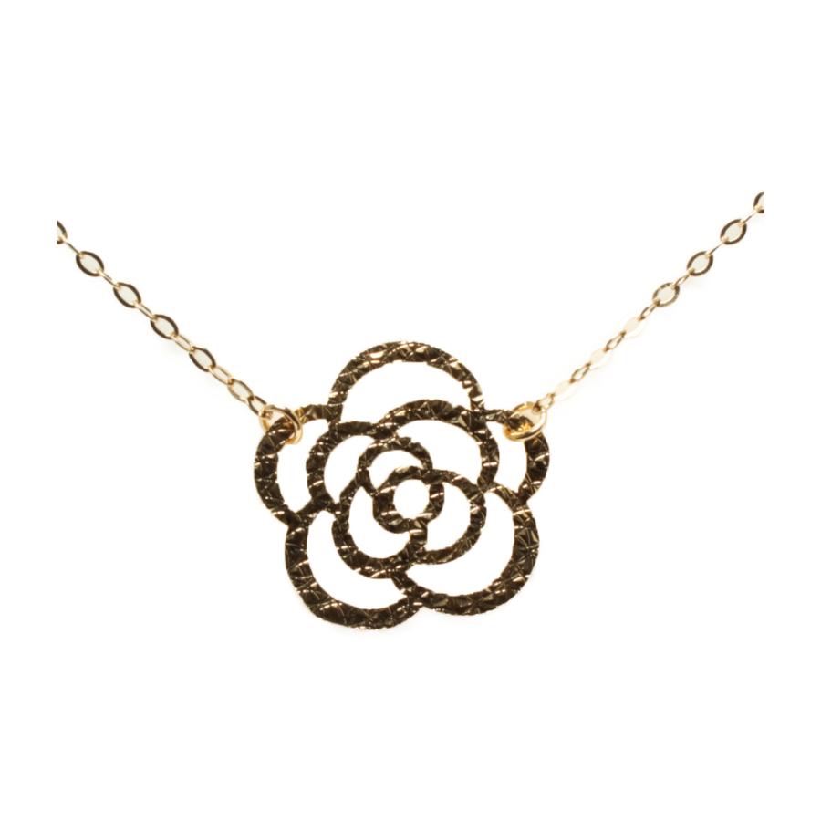 注目の 美品 ネックレス K18 カメリアモチーフ レディース 50 Off Secretoftheislands Com