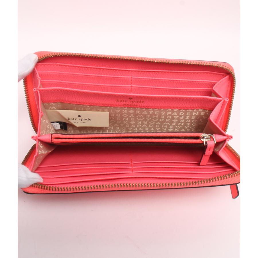 新品未使用 kate spade 赤 長財布 タッセル付き Amazon | [ケイトスペード] 長財布(ラウンドファスナー) PWRU5073 990