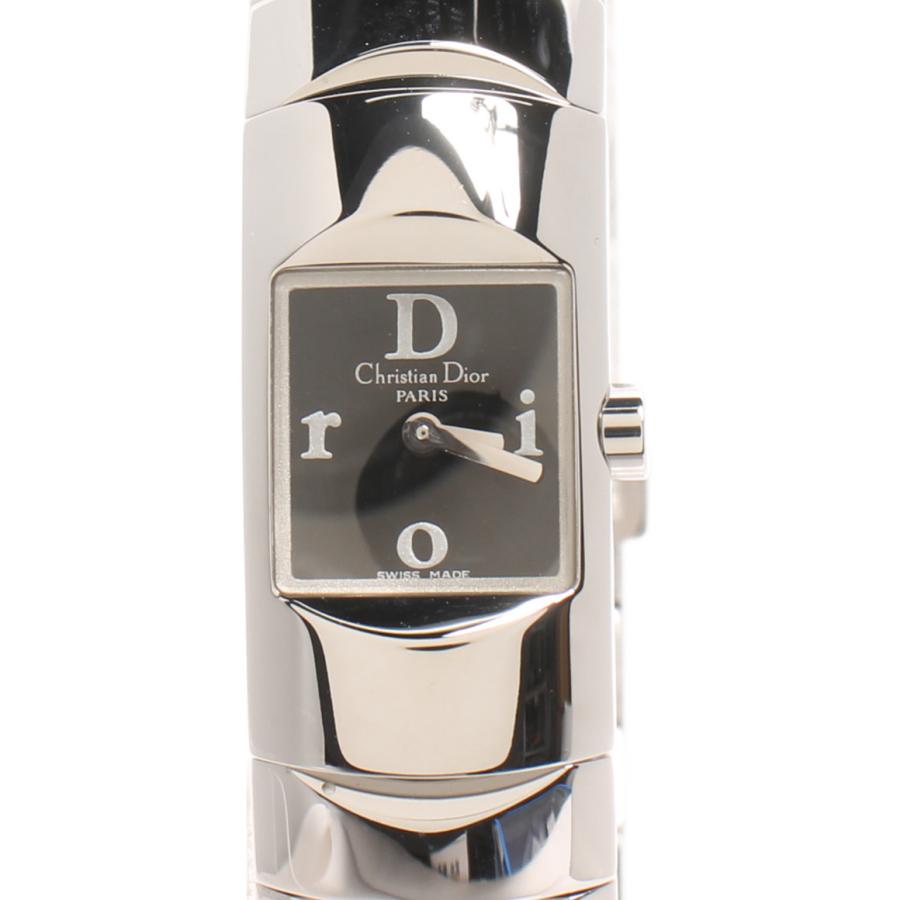 クリスチャンディオール 腕時計 D102-100 クオーツ ブラック  